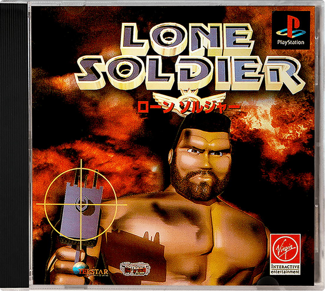Lone Soldier box art for Playstation
